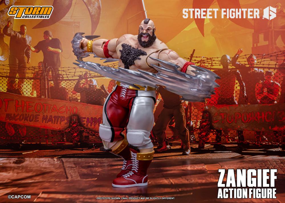 Street Fighter 6 Zangief 1/12 Scale Action Figure