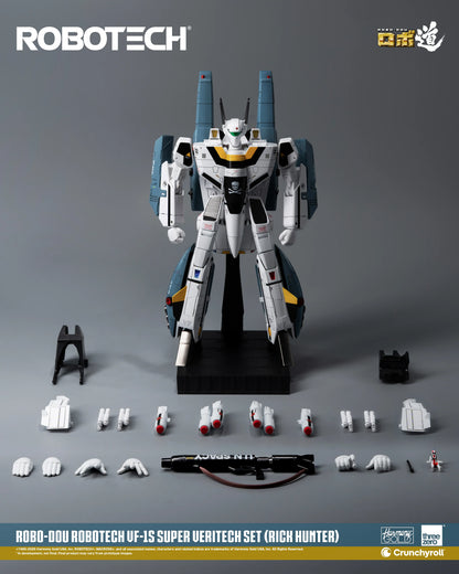 ROBOTECH ROBO-DOU ROBOTECH VF‐1S Super Veritech Set (RICK HUNTER)