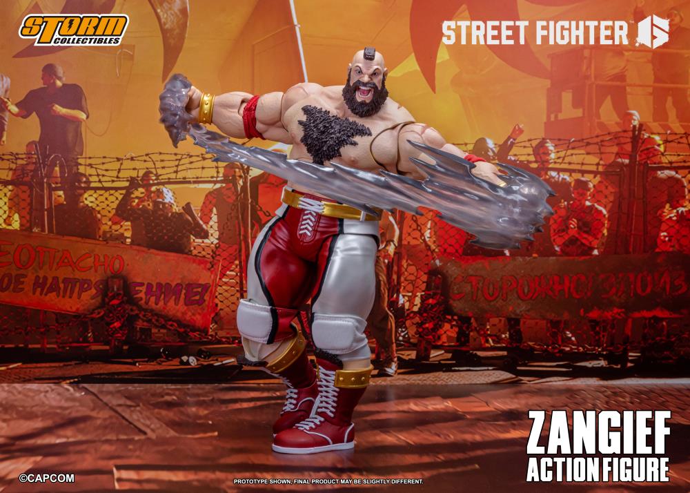 Street Fighter 6 Zangief 1/12 Scale Action Figure