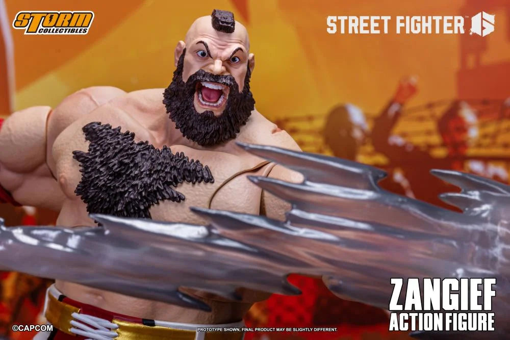 Street Fighter 6 Zangief 1/12 Scale Action Figure