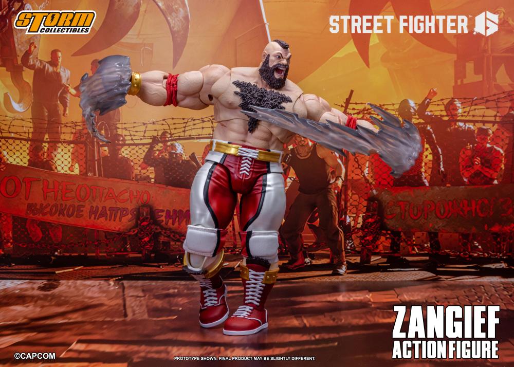Street Fighter 6 Zangief 1/12 Scale Action Figure