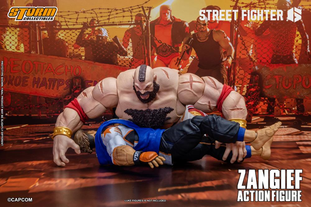 Street Fighter 6 Zangief 1/12 Scale Action Figure
