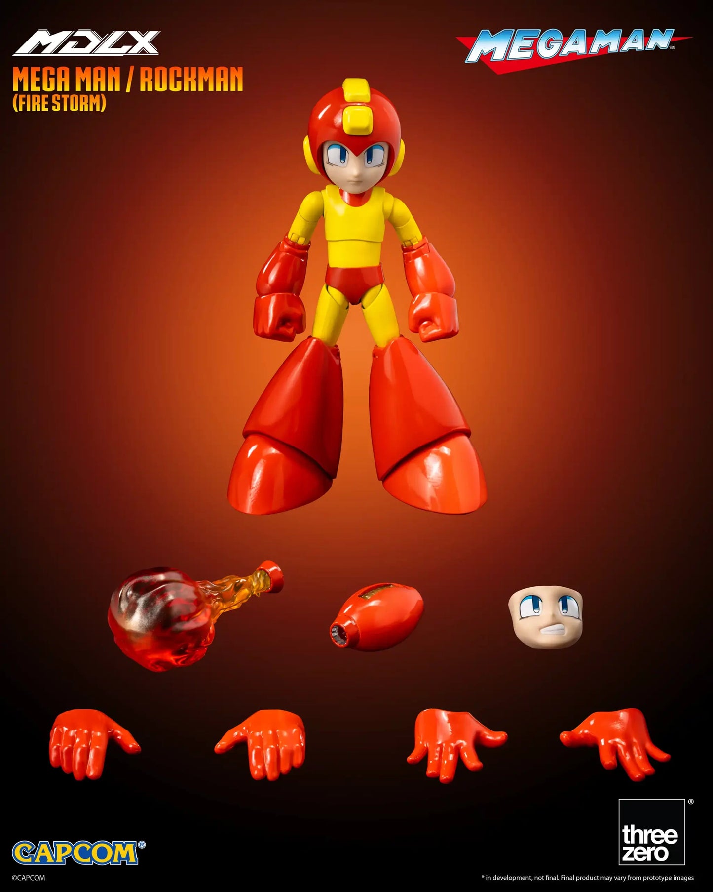 Rockman / Mega Man MDLX Mega Man / Rockman (Fire Storm)