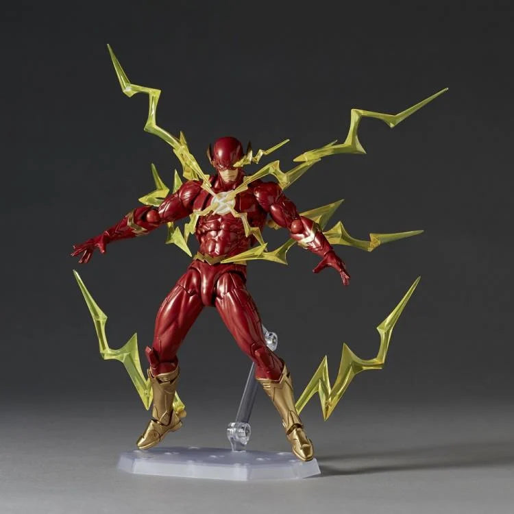 CT DC Comics Amazing Yamaguchi Revoltech NR010-1 The Flash Action Figure (Reissue)