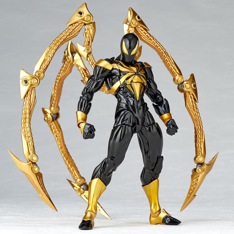CT Marvel Amazing Yamaguchi Revoltech No.023EX Iron Spider (Black Ver.) Action Figure