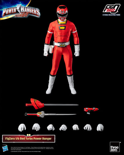 Power Rangers Turbo FigZero 1/6 Red Turbo Power Ranger