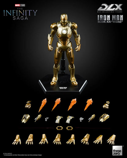 Marvel Studios: The Infinity Saga DLX Iron Man Mark 21 “Midas”