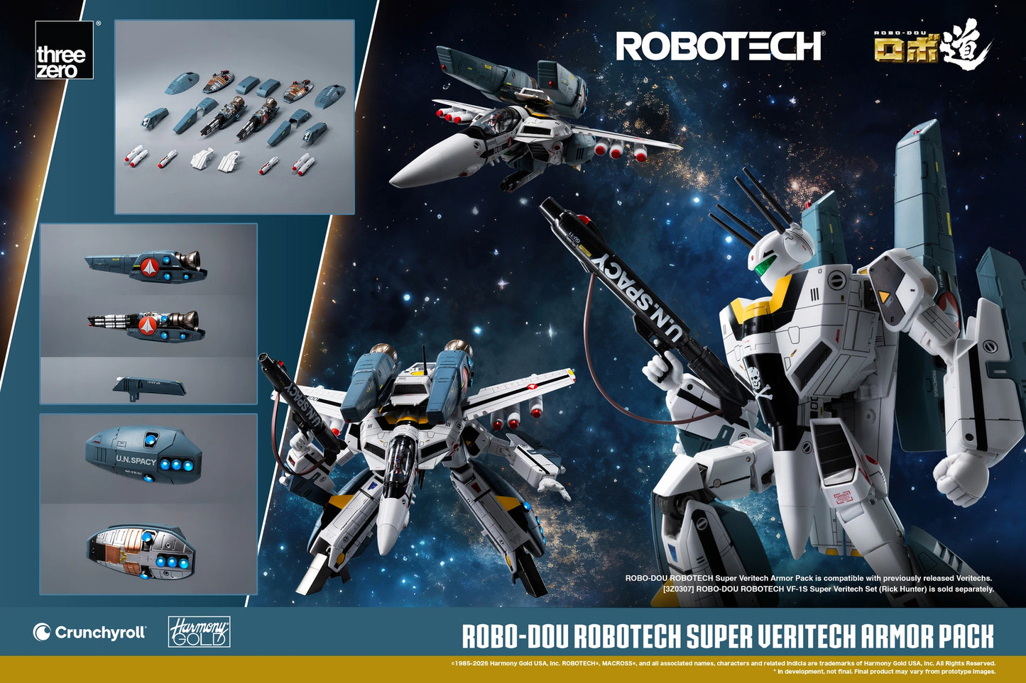 ROBOTECH ROBO-DOU ROBOTECH Super Veritech Armor Pack