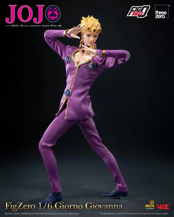 JoJo's Bizarre Adventure: Golden Wind FigZero Giorno Giovanna 1/6 Scale Action Figure