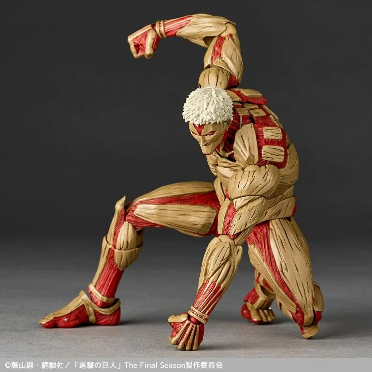 Attack on Titan Amazing Yamaguchi Revoltech NR069 Armored Titan (Reiner Braun) Action Figure