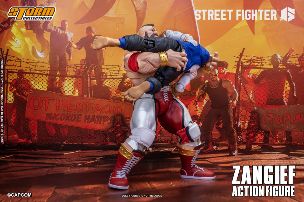 Street Fighter 6 Zangief 1/12 Scale Action Figure