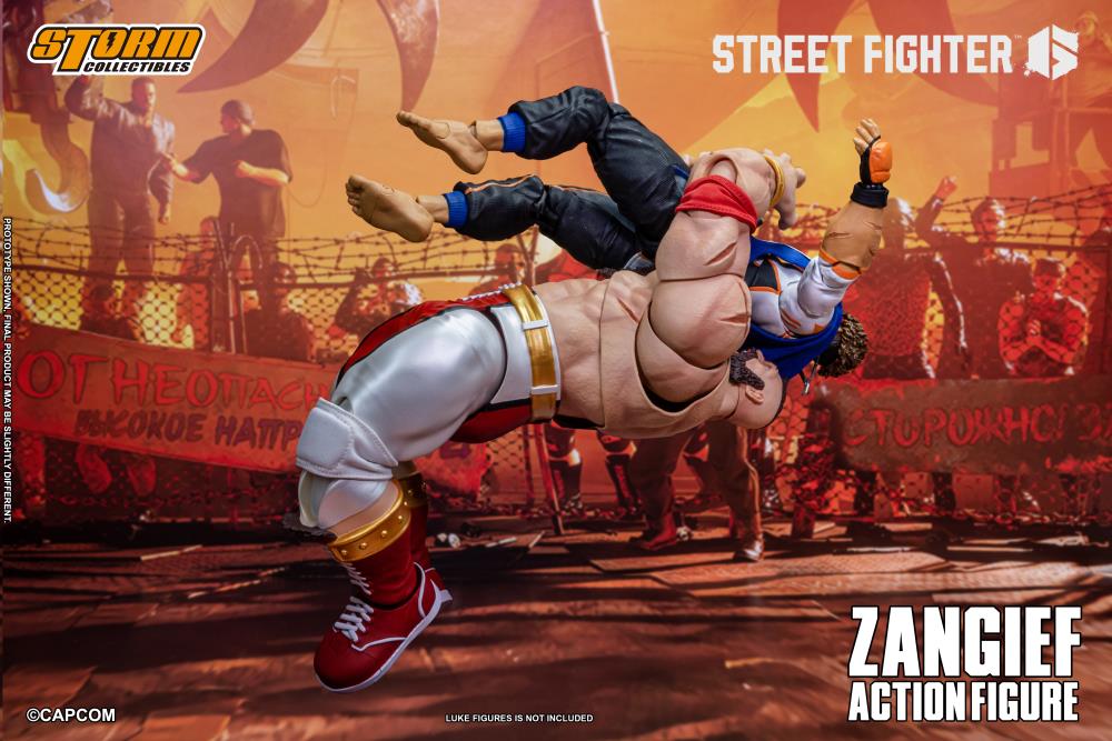 Street Fighter 6 Zangief 1/12 Scale Action Figure