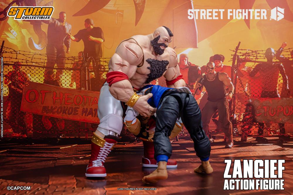 Street Fighter 6 Zangief 1/12 Scale Action Figure