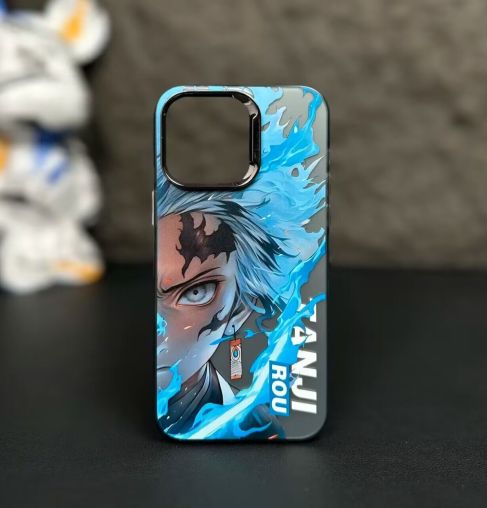 Metallic Demon Slayer iPhone Case Ver.2