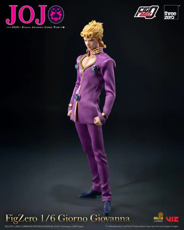 JoJo's Bizarre Adventure: Golden Wind FigZero Giorno Giovanna 1/6 Scale Action Figure