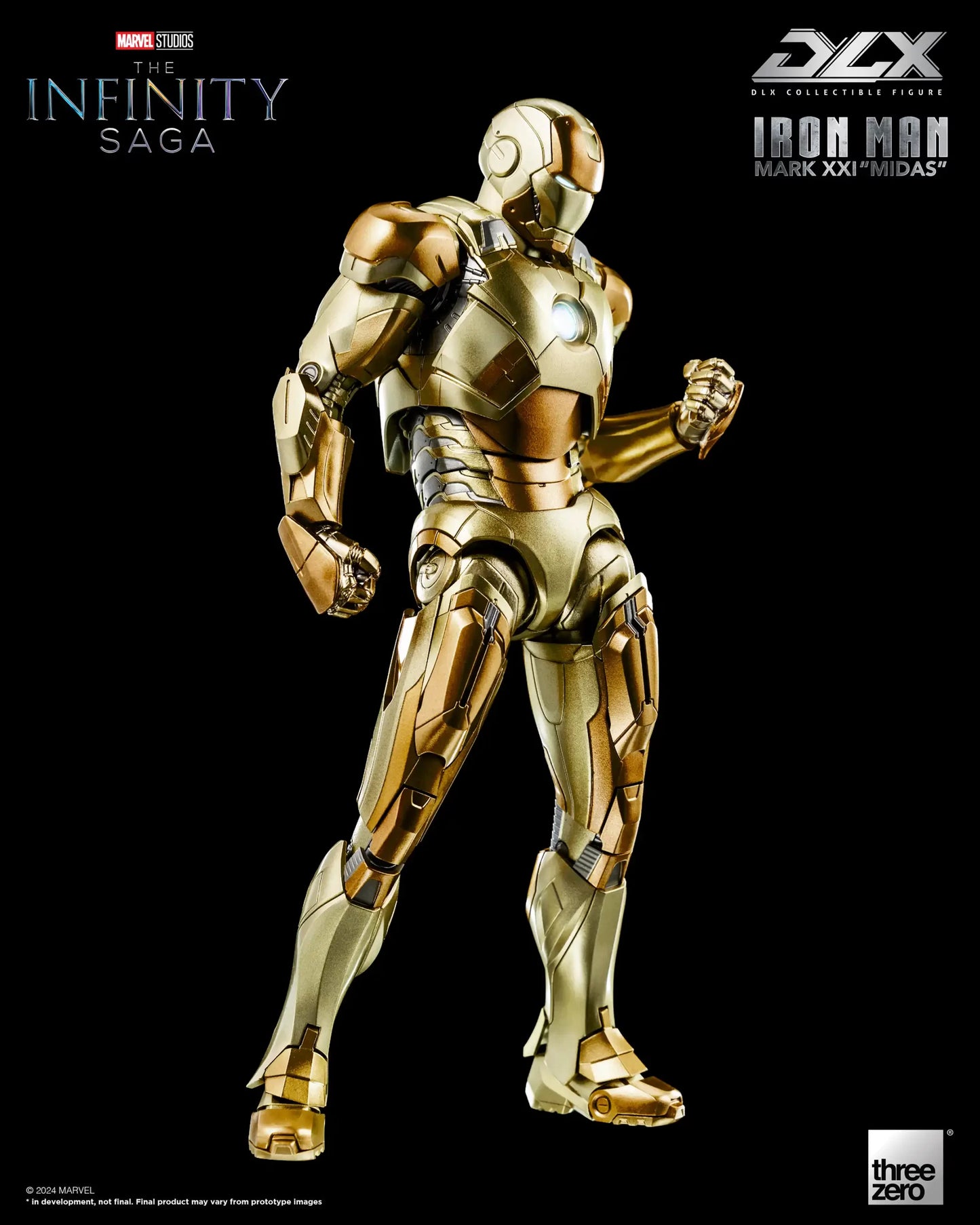 Marvel Studios: The Infinity Saga DLX Iron Man Mark 21 “Midas”