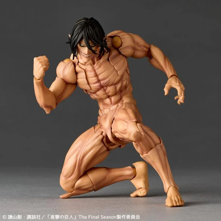 CT Attack on Titan Amazing Yamaguchi Revoltech NR057 Attack Titan (Eren Yeager) Action Figure