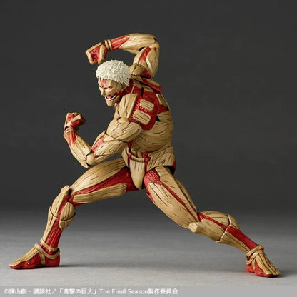 Attack on Titan Amazing Yamaguchi Revoltech NR069 Armored Titan (Reiner Braun) Action Figure