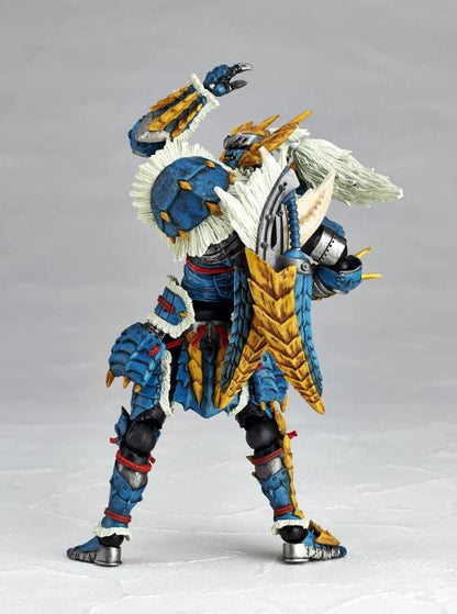CT Monster Hunter Amazing Yamaguchi Revoltech Hunter (Zinogre Armor Set) Action Figure