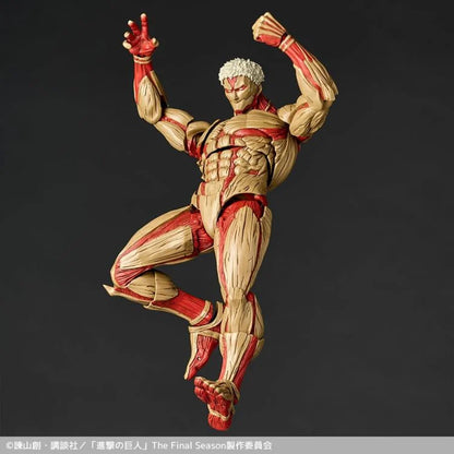 Attack on Titan Amazing Yamaguchi Revoltech NR069 Armored Titan (Reiner Braun) Action Figure