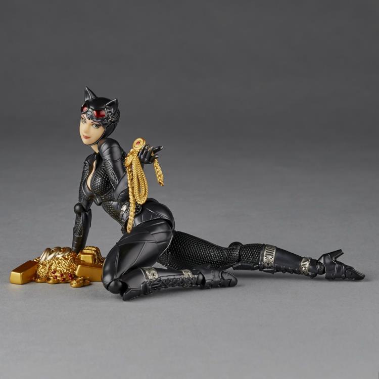 CT Batman: Arkham Knight Amazing Yamaguchi Revoltech NR022 Catwoman Action Figure