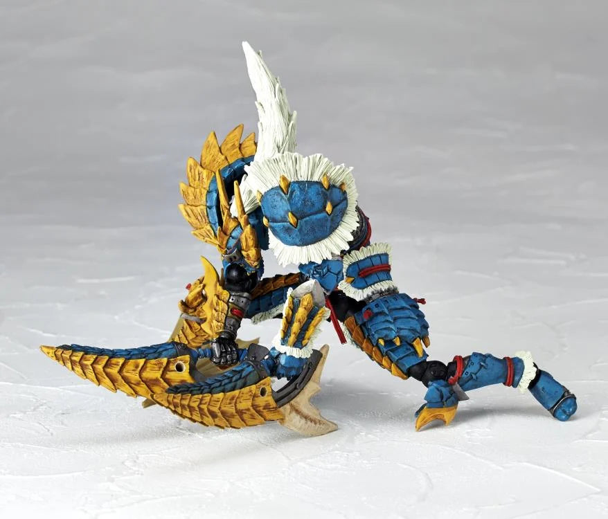 CT Monster Hunter Amazing Yamaguchi Revoltech Hunter (Zinogre Armor Set) Action Figure