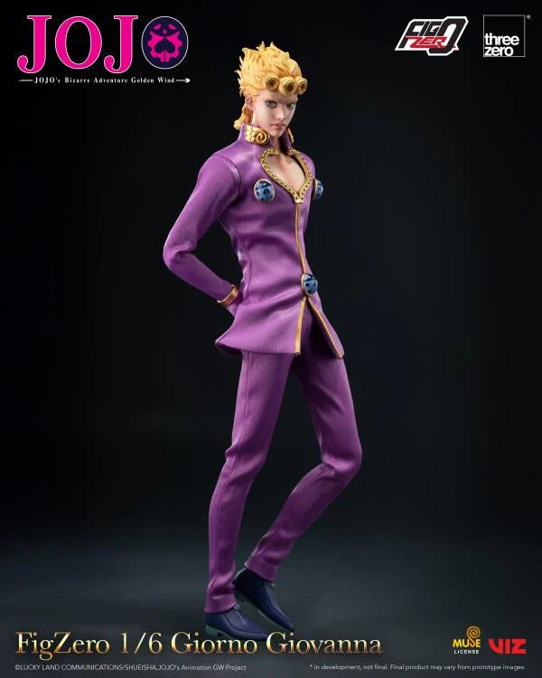 JoJo's Bizarre Adventure: Golden Wind FigZero Giorno Giovanna 1/6 Scale Action Figure