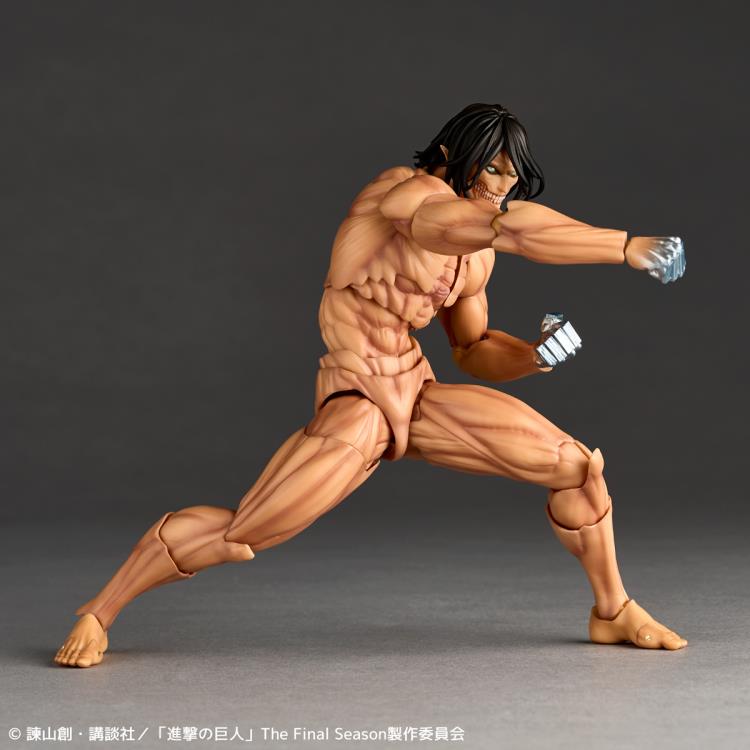 CT Attack on Titan Amazing Yamaguchi Revoltech NR057 Attack Titan (Eren Yeager) Action Figure