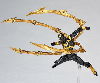 CT Marvel Amazing Yamaguchi Revoltech No.023EX Iron Spider (Black Ver.) Action Figure