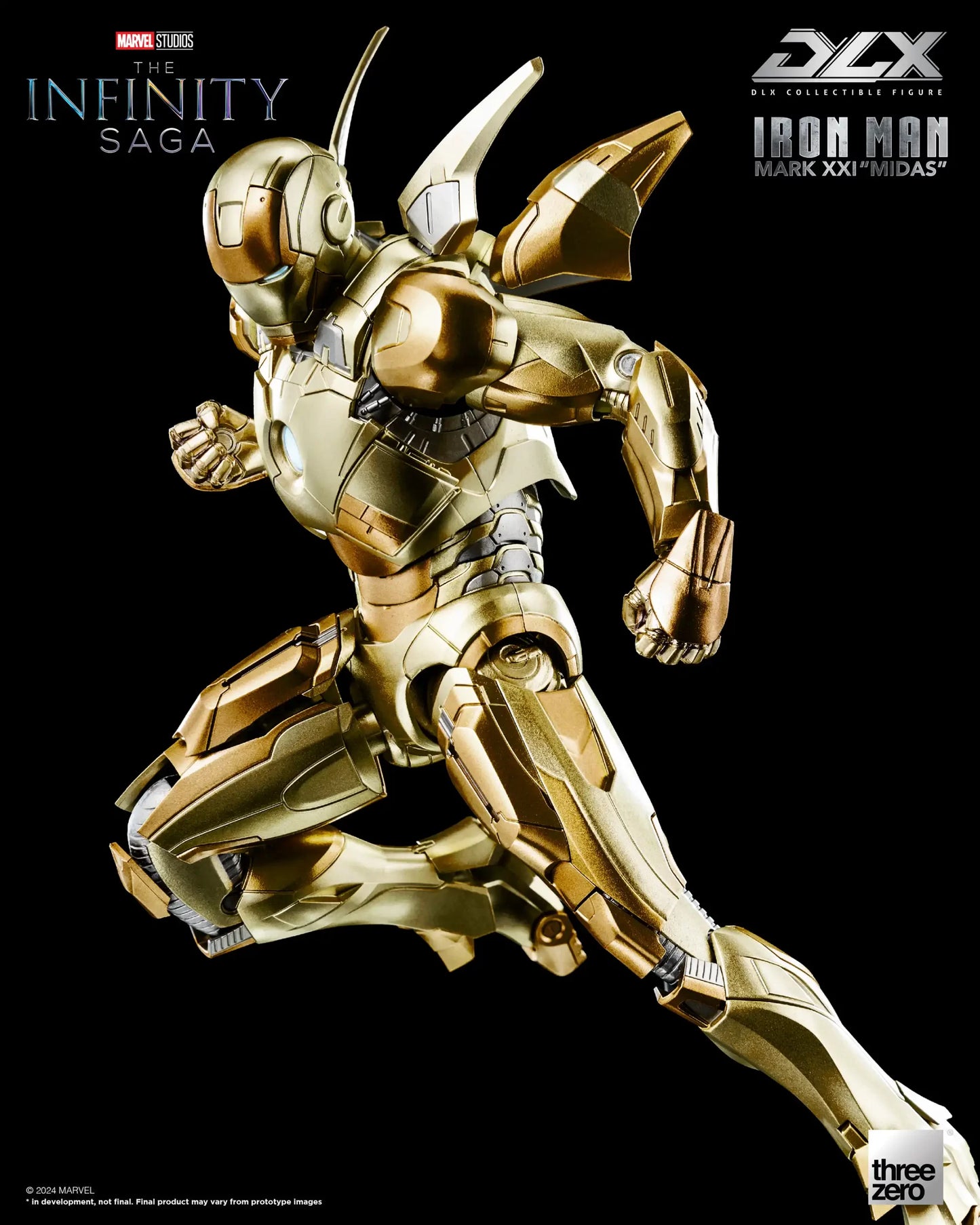 Marvel Studios: The Infinity Saga DLX Iron Man Mark 21 “Midas”