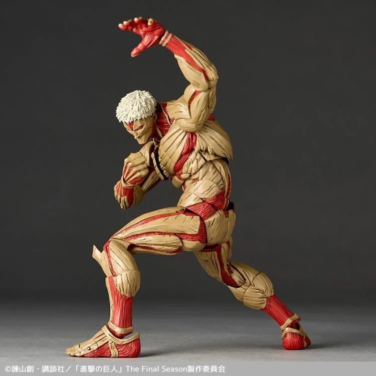 Attack on Titan Amazing Yamaguchi Revoltech NR069 Armored Titan (Reiner Braun) Action Figure