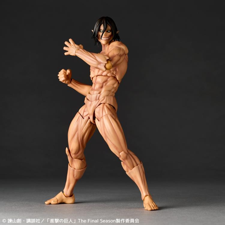 CT Attack on Titan Amazing Yamaguchi Revoltech NR057 Attack Titan (Eren Yeager) Action Figure