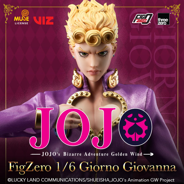 JOJO’s Bizarre Adventure: Golden Wind FigZero 1/6 Giorno Giovanna