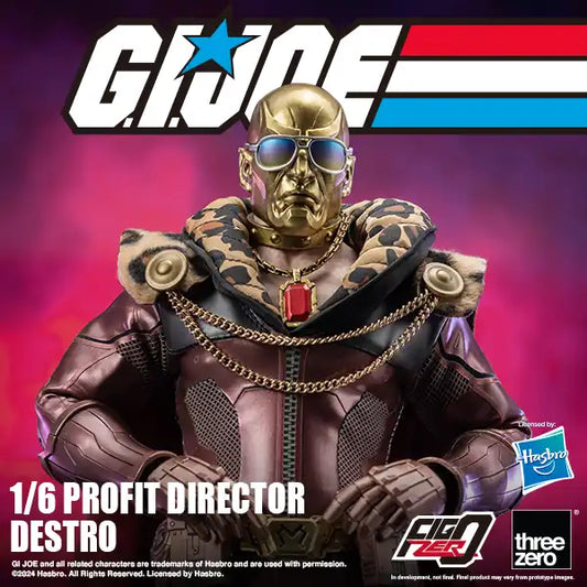 G.I. Joe FigZero 1/6 Profit Director Destro