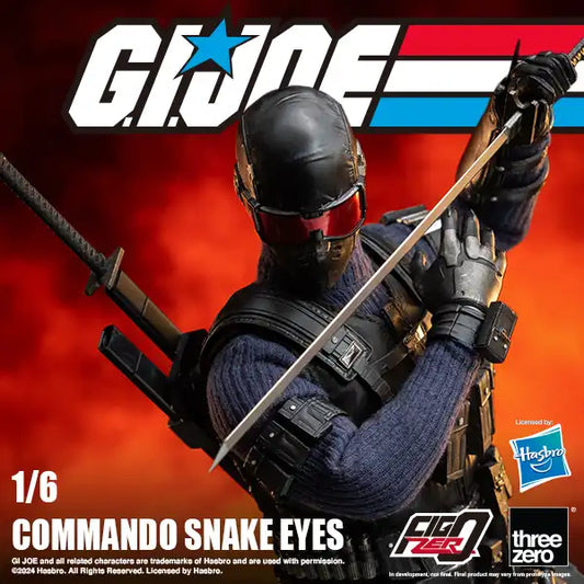 G.I. Joe FigZero 1/6 Commando Snake Eyes