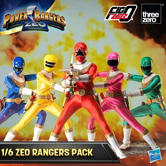 Power Rangers Zeo FigZero 1/6 Zeo Power Rangers Pack