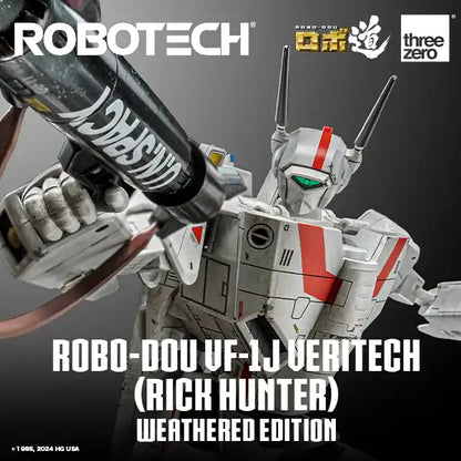 ROBOTECH ROBO-DOU ROBOTECH VF-1J Veritech (Rick Hunter) Weathered Edition