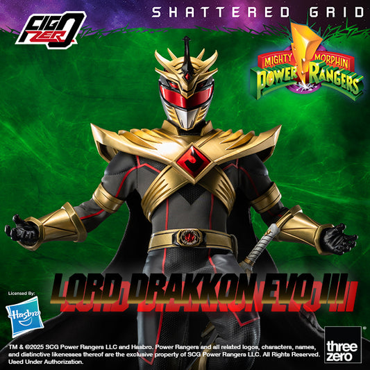 Mighty Morphin Power Rangers: Shattered Grid FigZero 1/6 Lord Drakkon Evo III