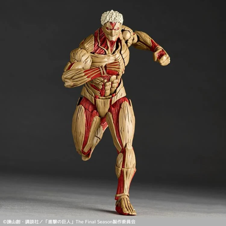 Attack on Titan Amazing Yamaguchi Revoltech NR069 Armored Titan (Reiner Braun) Action Figure