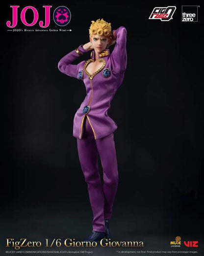 JoJo's Bizarre Adventure: Golden Wind FigZero Giorno Giovanna 1/6 Scale Action Figure