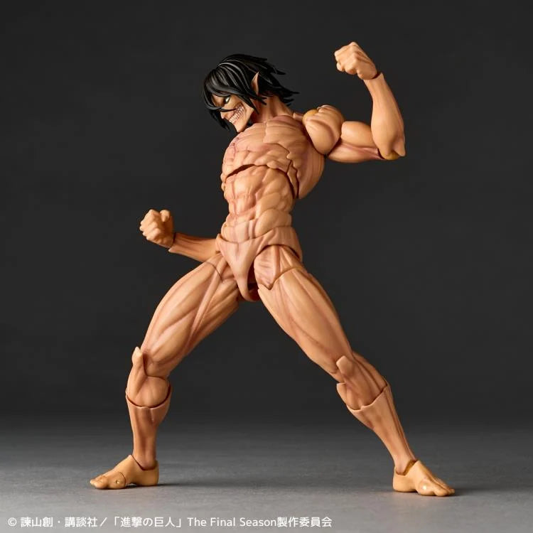CT Attack on Titan Amazing Yamaguchi Revoltech NR057 Attack Titan (Eren Yeager) Action Figure