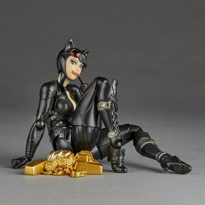 CT Batman: Arkham Knight Amazing Yamaguchi Revoltech NR022 Catwoman Action Figure