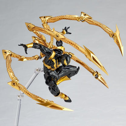 CT Marvel Amazing Yamaguchi Revoltech No.023EX Iron Spider (Black Ver.) Action Figure