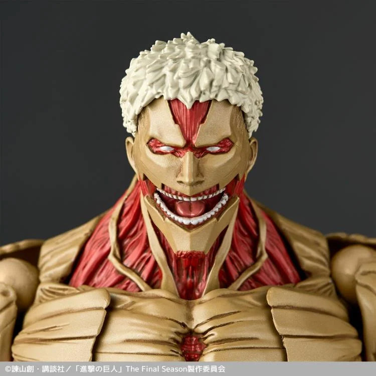 CT Attack on Titan Amazing Yamaguchi Revoltech NR069 Armored Titan (Reiner Braun) Action Figure