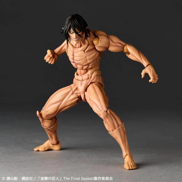 CT Attack on Titan Amazing Yamaguchi Revoltech NR057 Attack Titan (Eren Yeager) Action Figure
