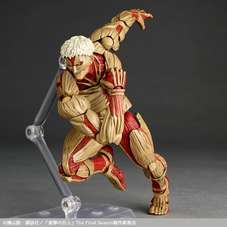 Attack on Titan Amazing Yamaguchi Revoltech NR069 Armored Titan (Reiner Braun) Action Figure