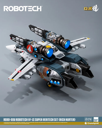 ROBOTECH ROBO-DOU ROBOTECH VF‐1S Super Veritech Set (RICK HUNTER)