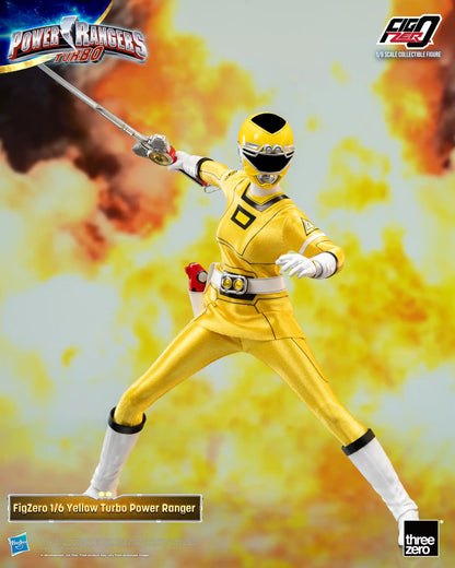 Power Rangers Turbo FigZero 1/6 Yellow Turbo Power Ranger