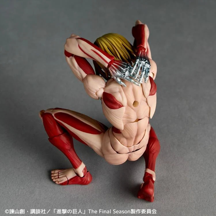 Attack on Titan Amazing Yamaguchi Revoltech NR068 Female Titan (Annie Leonhart) Action Figure