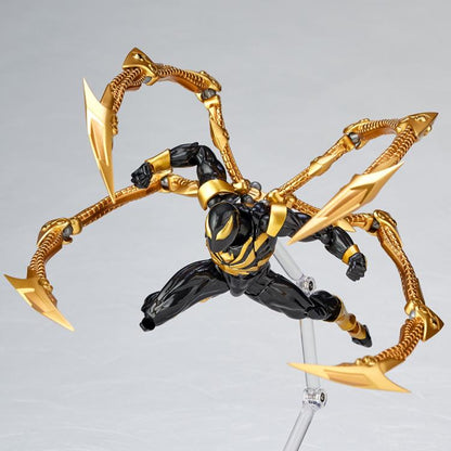 CT Marvel Amazing Yamaguchi Revoltech No.023EX Iron Spider (Black Ver.) Action Figure